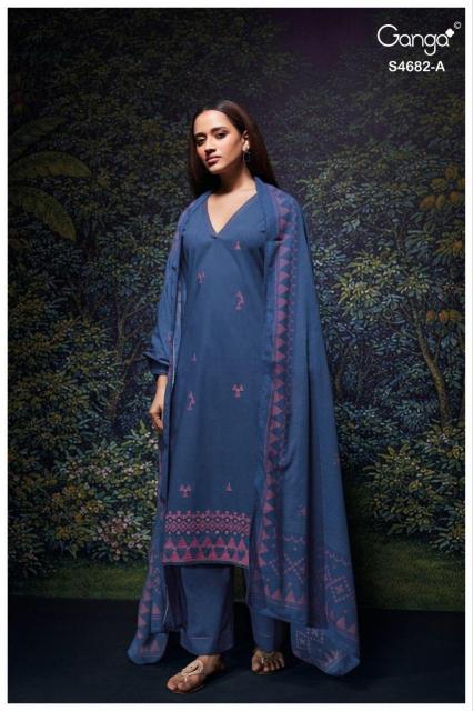 Ganga ivaers 4682 wholesale ladies dress material suppliers in chennai  - wholesale export